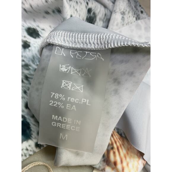 Di Petsa 'Sea Foam' Blue Crop Top Size M - NWT - Picture 5 of 5